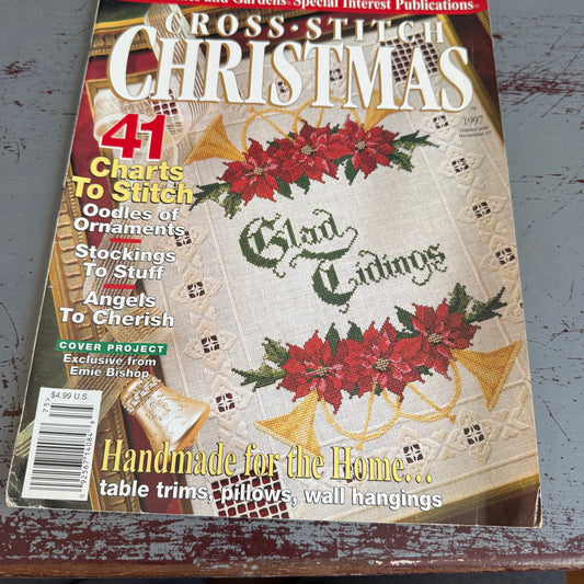 Better Homes and Gardens Cross Stitch Christmas 41 Charts 1997 Counted Cross Stitch Magazine