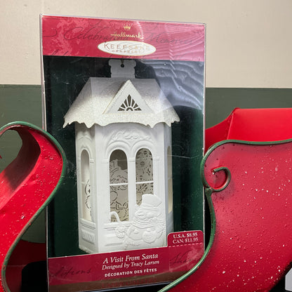 Hallmark choice A Visit From Santa Keepsake Ornaments see pictures and variations*