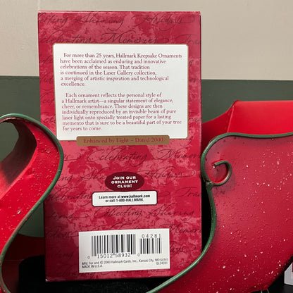 Hallmark choice A Visit From Santa Keepsake Ornaments see pictures and variations*