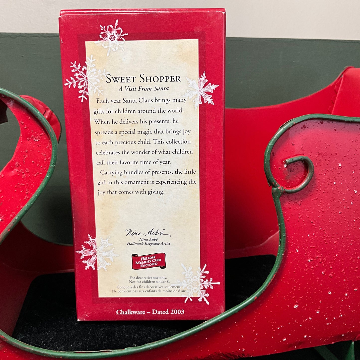 Hallmark choice A Visit From Santa Keepsake Ornaments see pictures and variations*