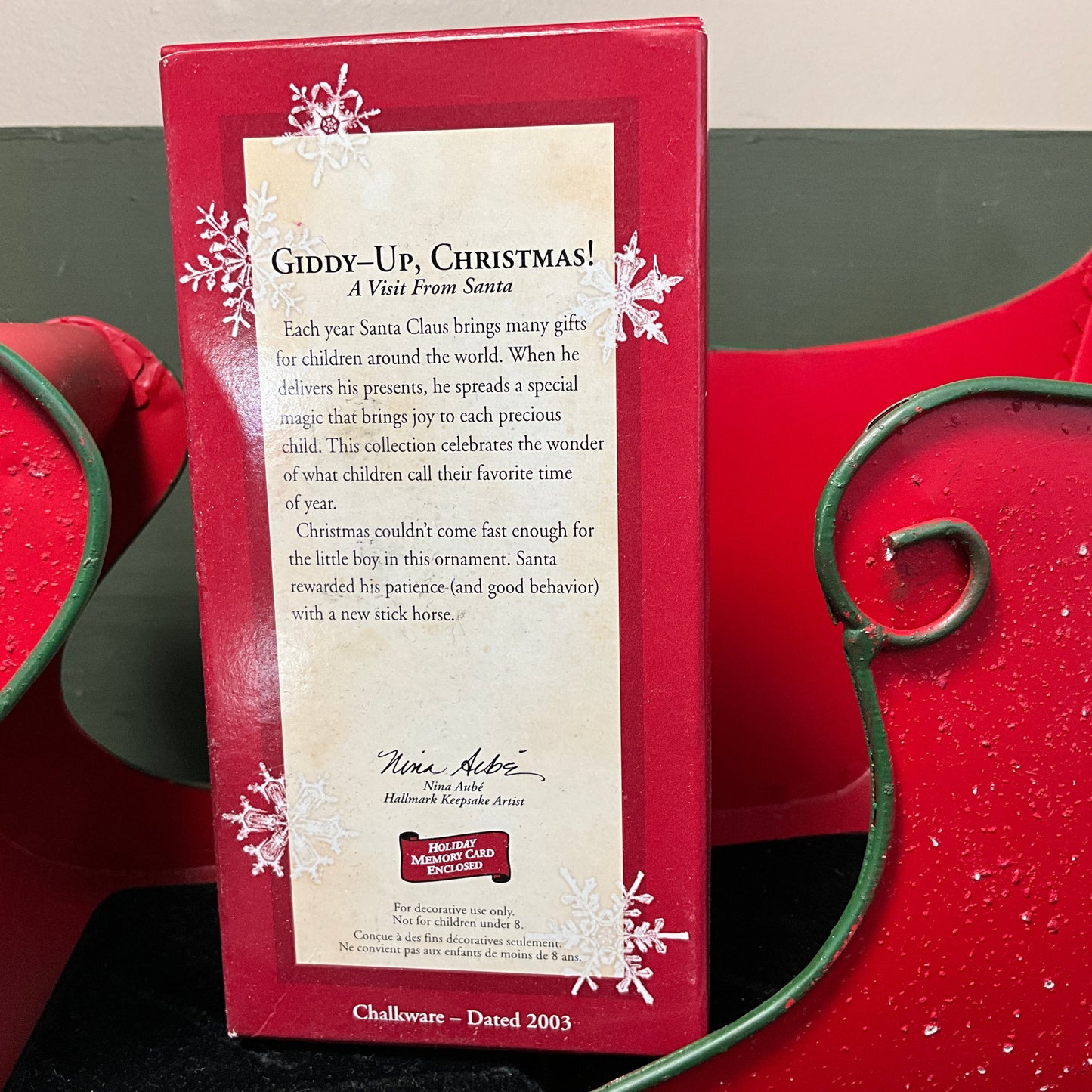 Hallmark choice A Visit From Santa Keepsake Ornaments see pictures and variations*