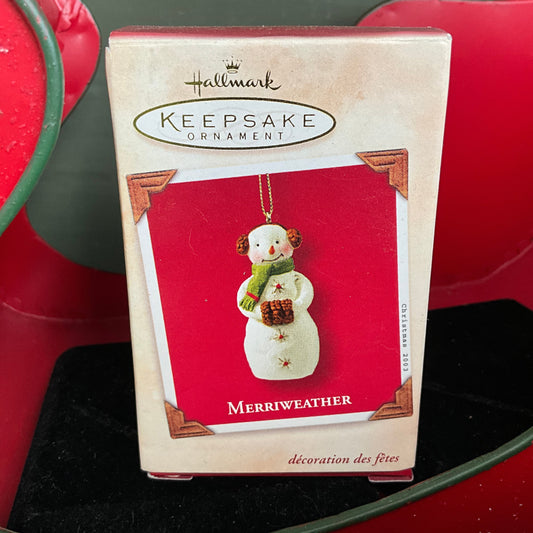 Hallmark choice snowman Keepsake Ornaments see pictures and variations*
