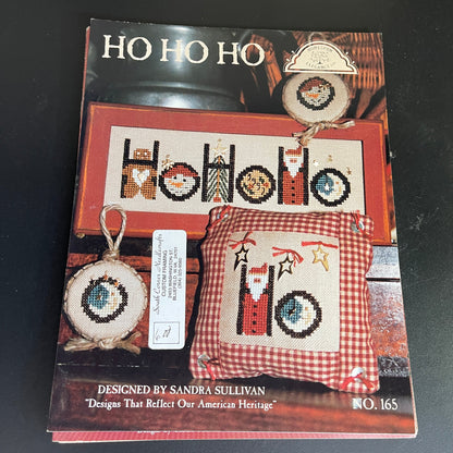 Homespun Elegance amazing lot of 5 vintage Christmas counted cross stitch charts see pictures and description*