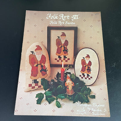 Homespun Elegance amazing lot of 5 vintage Christmas counted cross stitch charts see pictures and description*