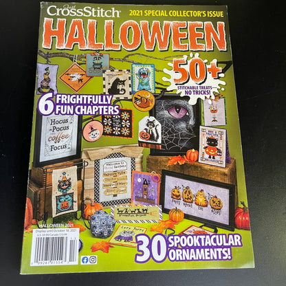 Cross Stitch Halloween 2021 Special Collectors Issue chart magazine*
