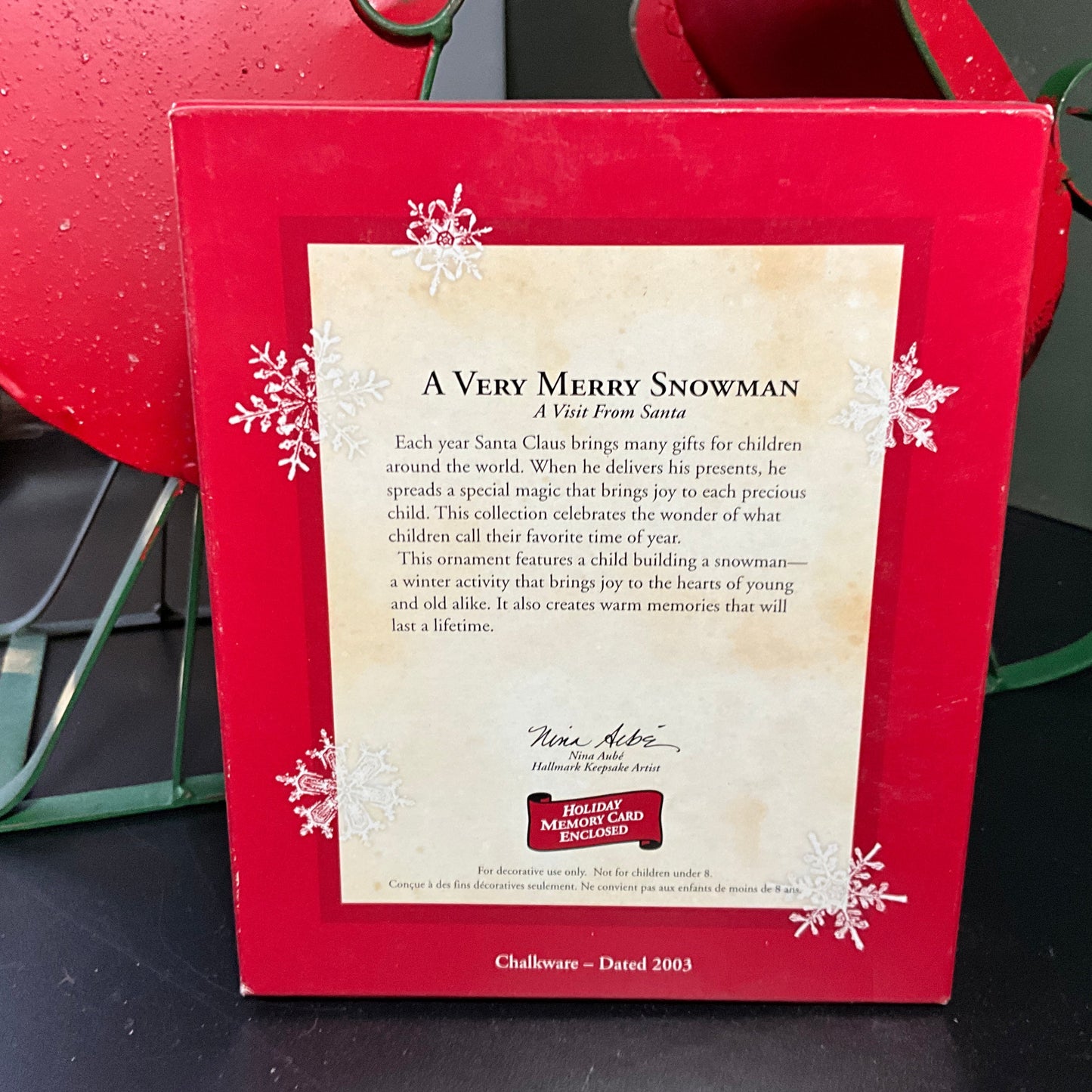 Hallmark choice snowman Keepsake Ornaments see pictures and variations*