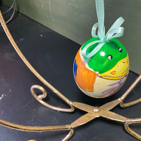 Spring/Easter egg choice charming hand painted ornaments see pictures and variations*