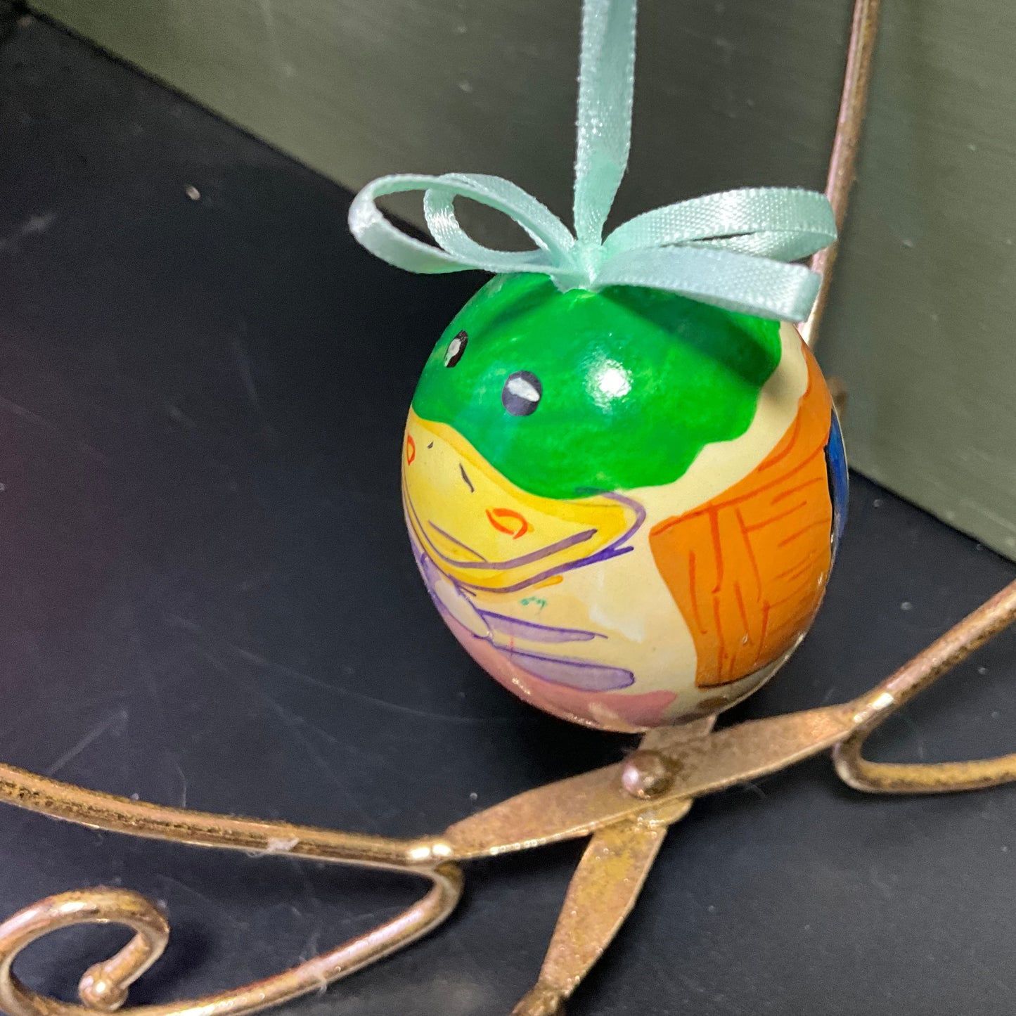 Spring/Easter egg choice charming hand painted ornaments see pictures and variations*