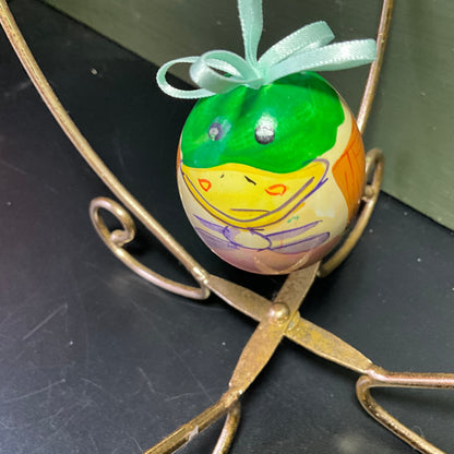 Spring/Easter egg choice charming hand painted ornaments see pictures and variations*
