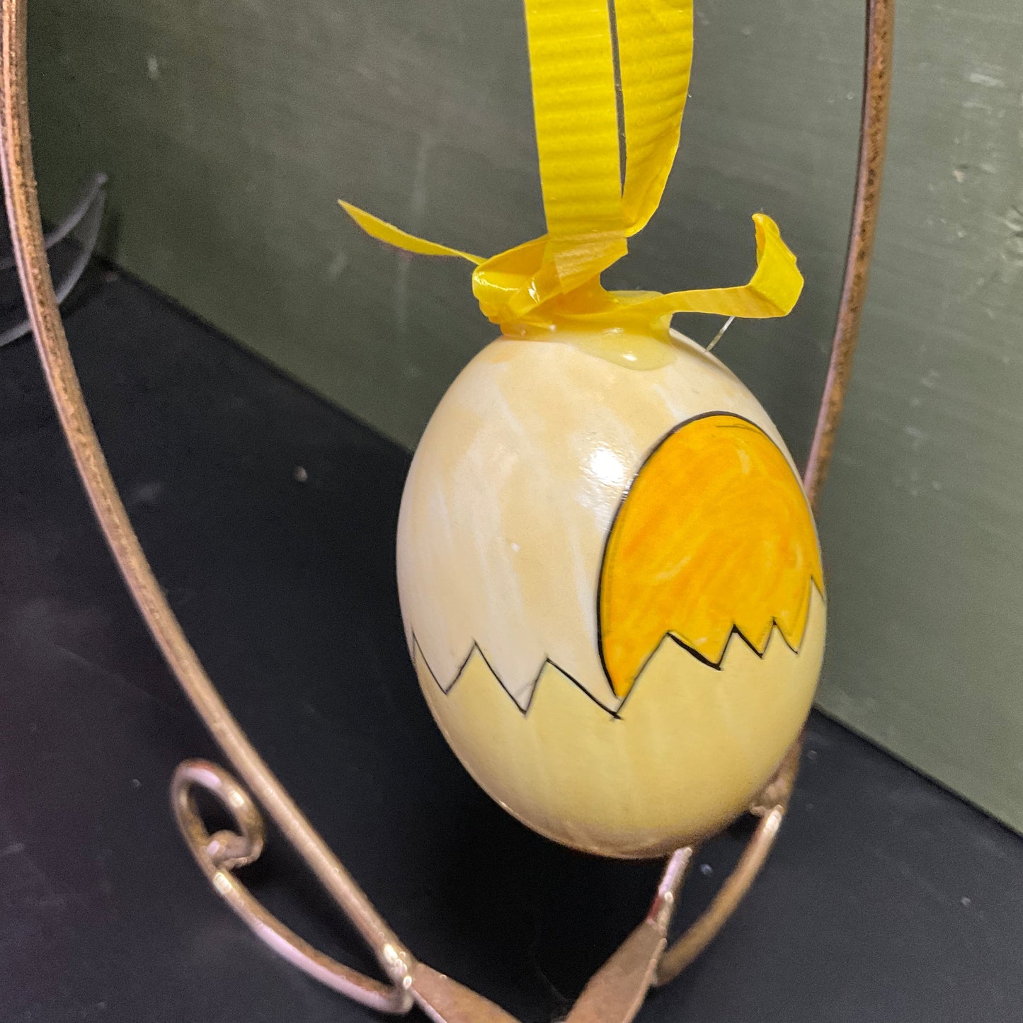 Spring/Easter egg choice charming hand painted ornaments see pictures and variations*