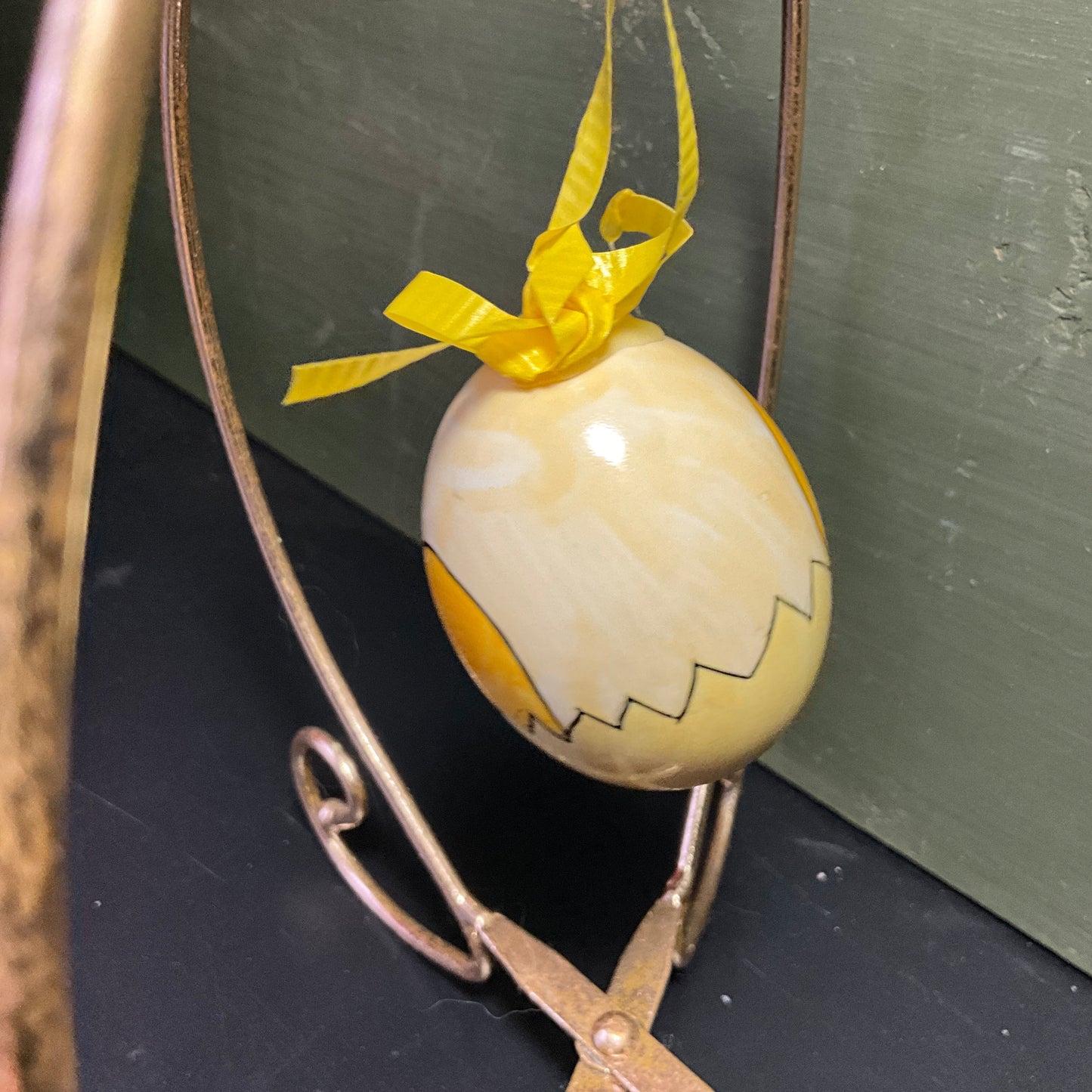 Spring/Easter egg choice charming hand painted ornaments see pictures and variations*