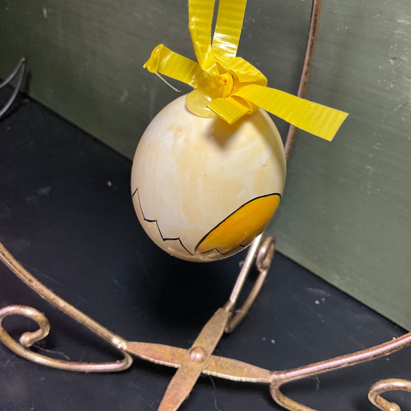 Spring/Easter egg choice charming hand painted ornaments see pictures and variations*