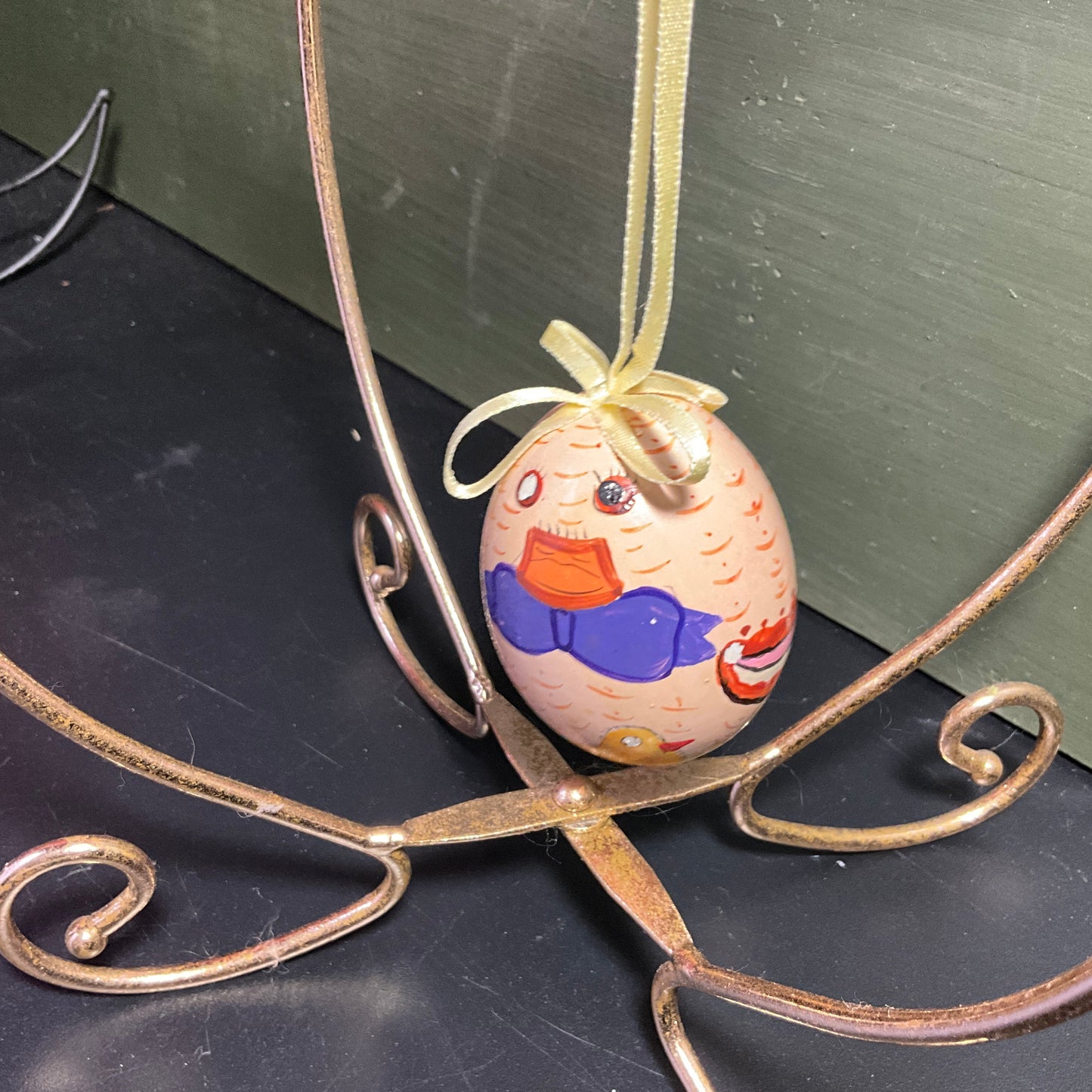 Spring/Easter egg choice charming hand painted ornaments see pictures and variations*