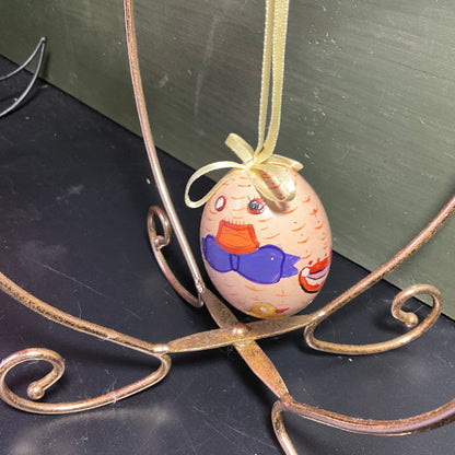 Spring/Easter egg choice charming hand painted ornaments see pictures and variations*
