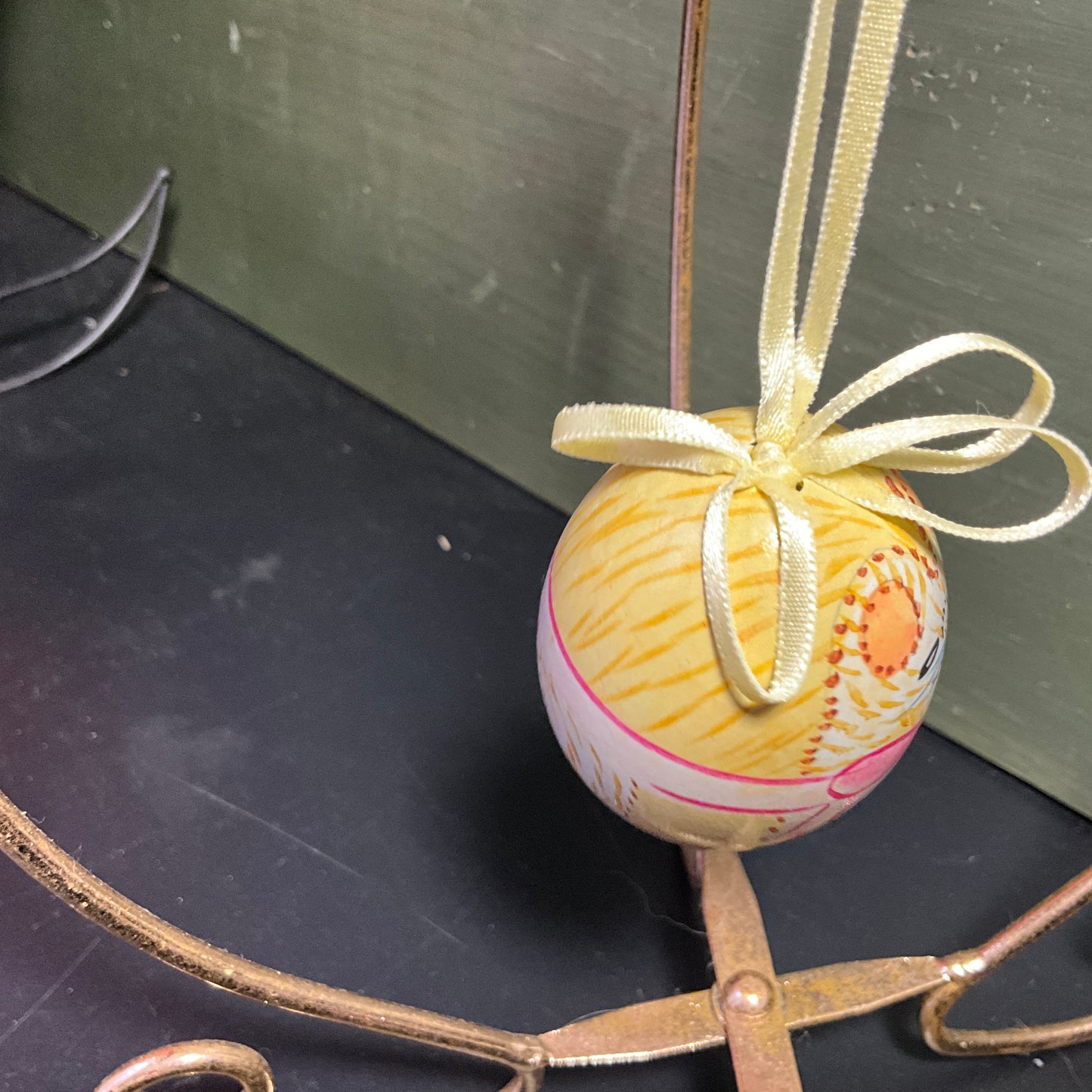 Spring/Easter egg choice charming hand painted ornaments see pictures and variations*