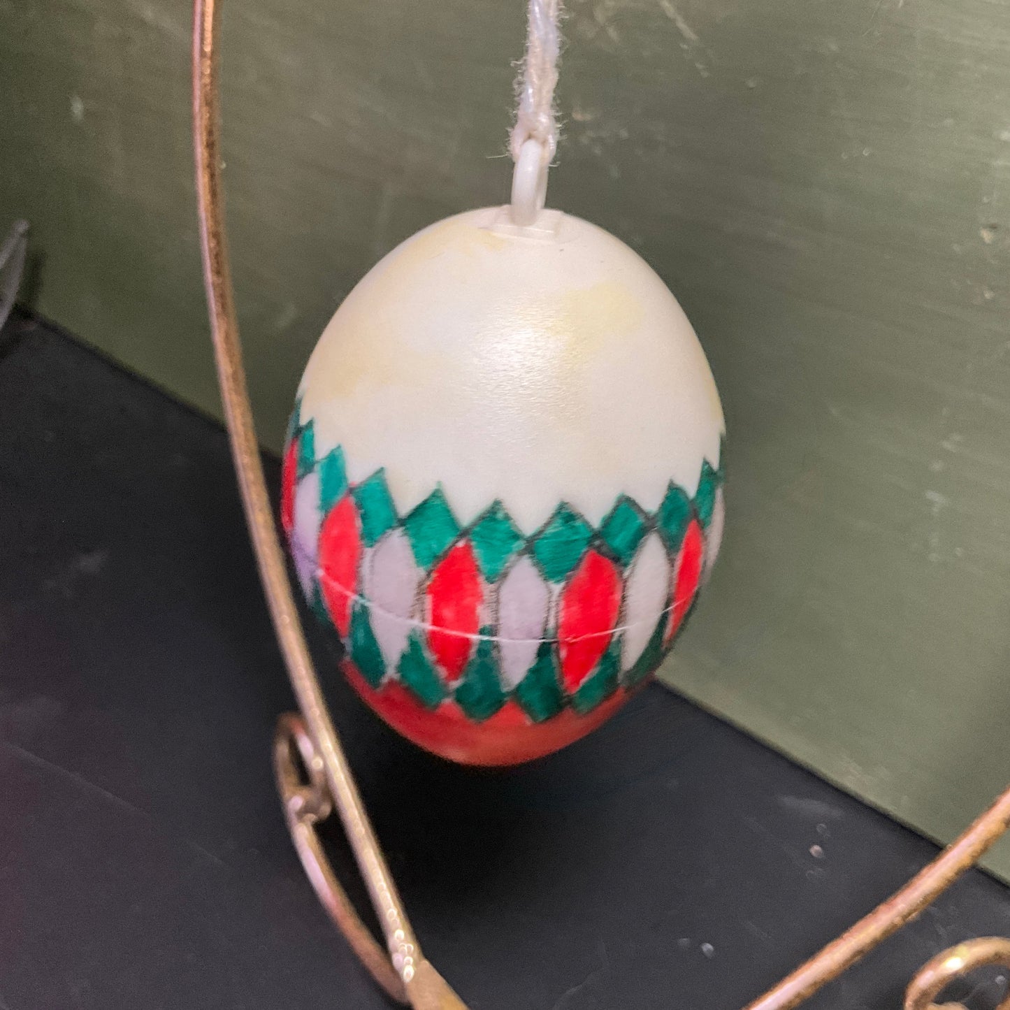 Spring/Easter egg choice charming hand painted ornaments see pictures and variations*