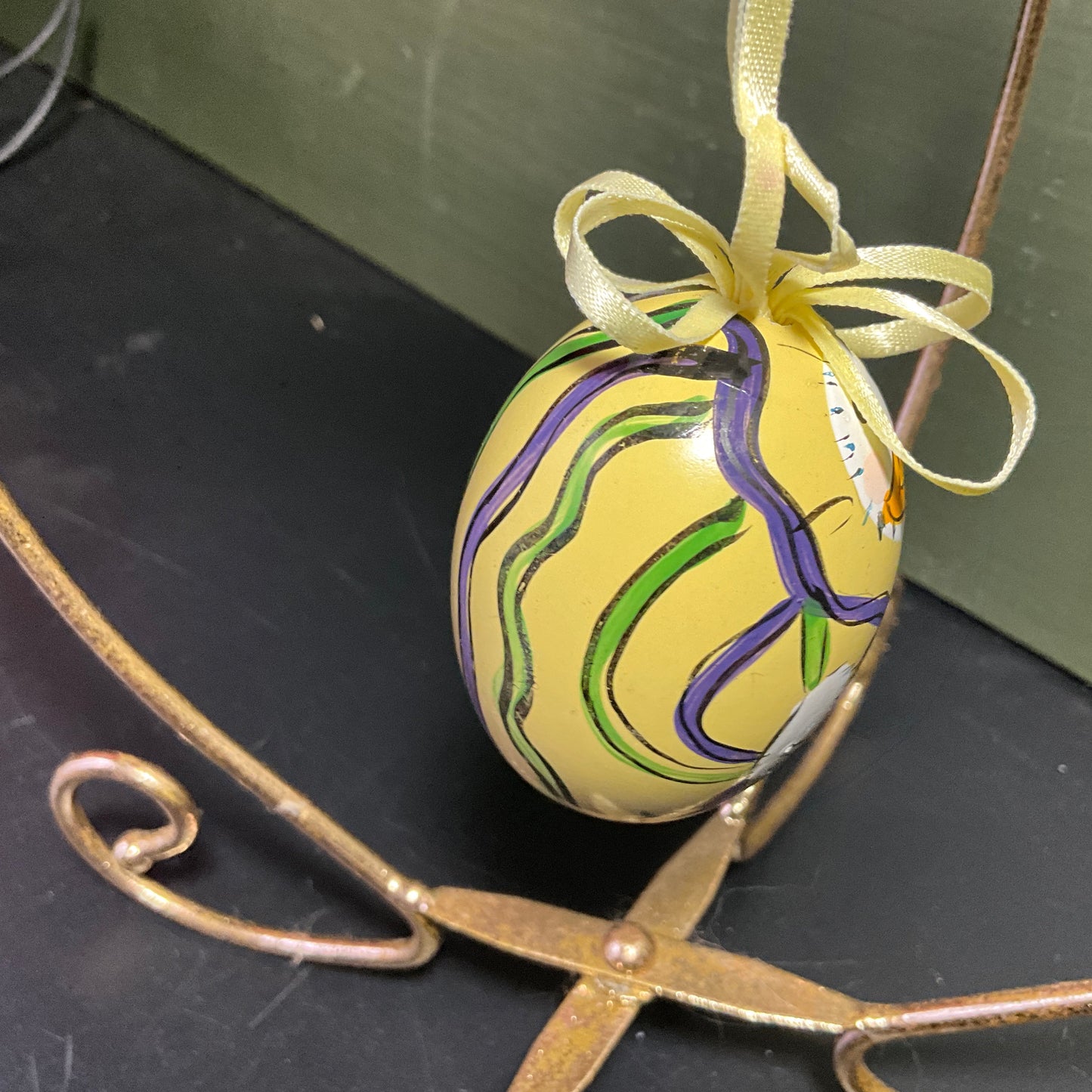 Spring/Easter egg choice charming hand painted ornaments see pictures and variations*