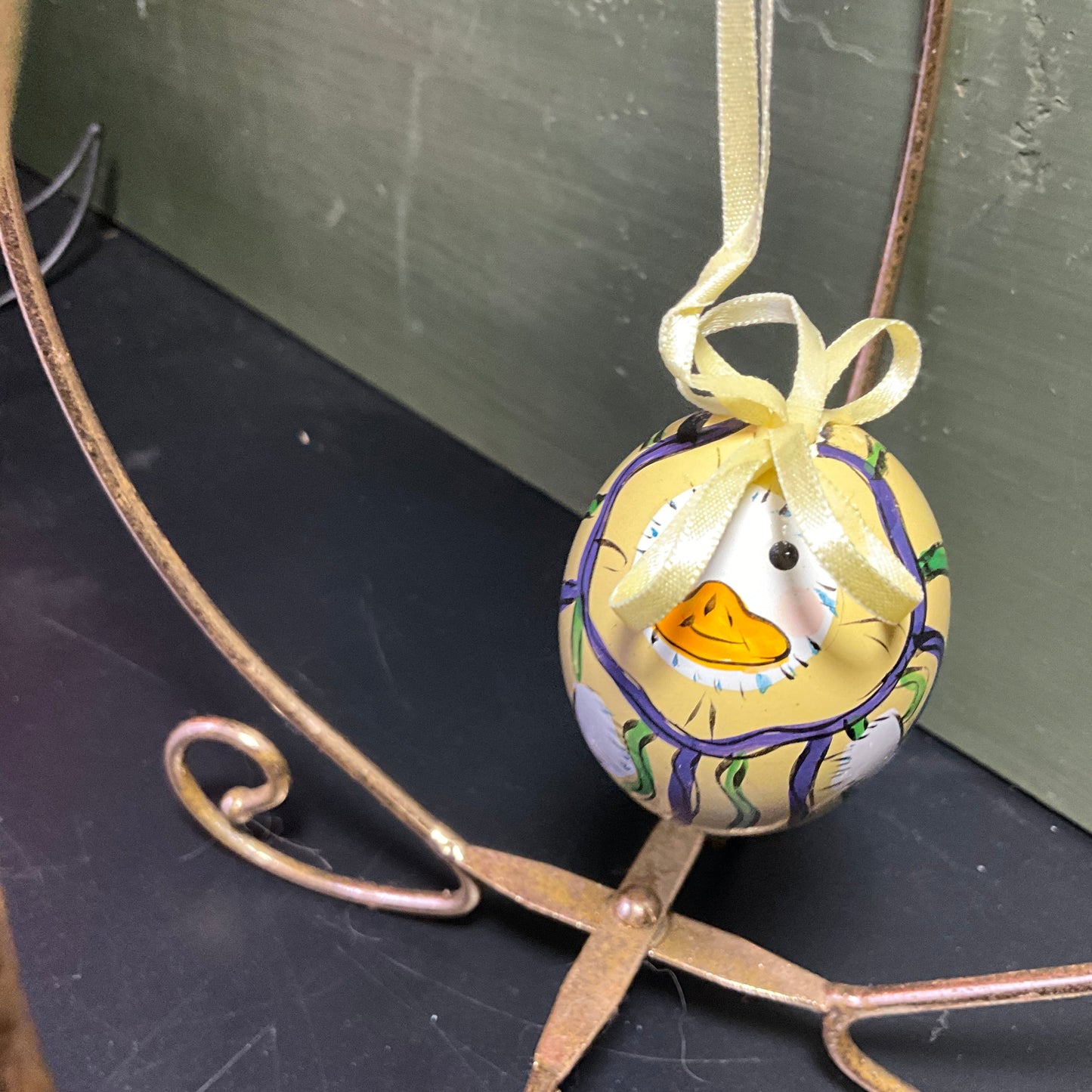 Spring/Easter egg choice charming hand painted ornaments see pictures and variations*