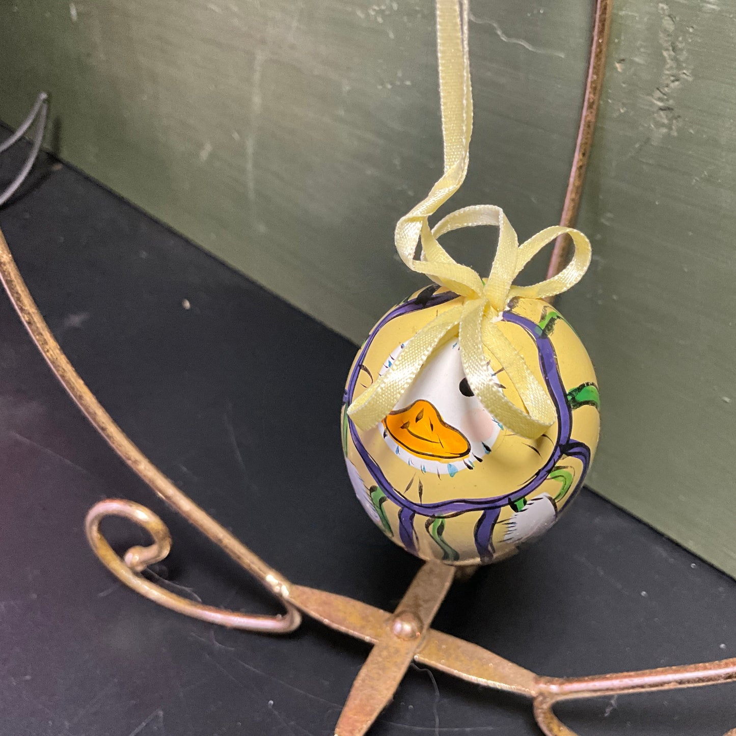 Spring/Easter egg choice charming hand painted ornaments see pictures and variations*