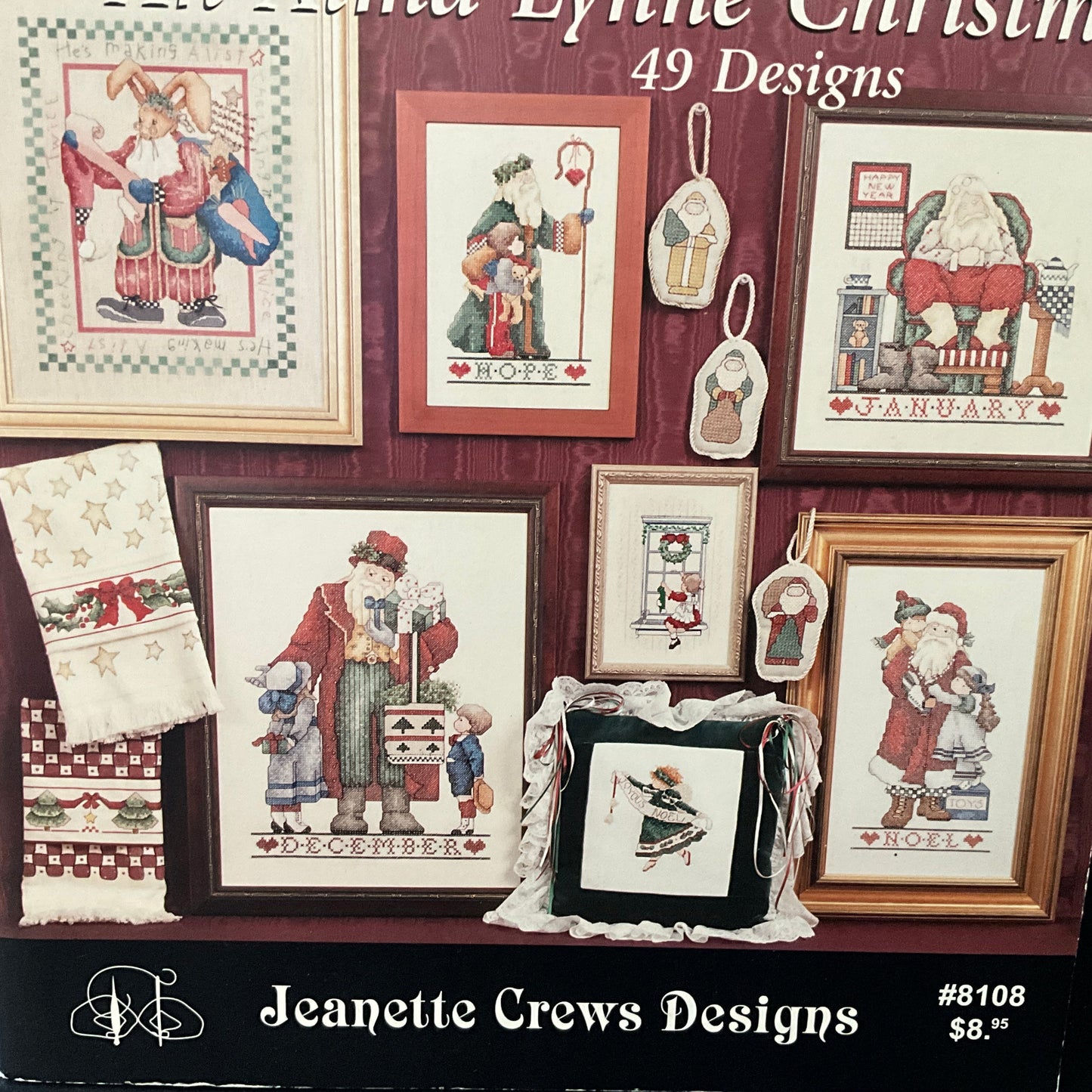 Jeanette Crews Designs choice vintage counted cross stitch charts*