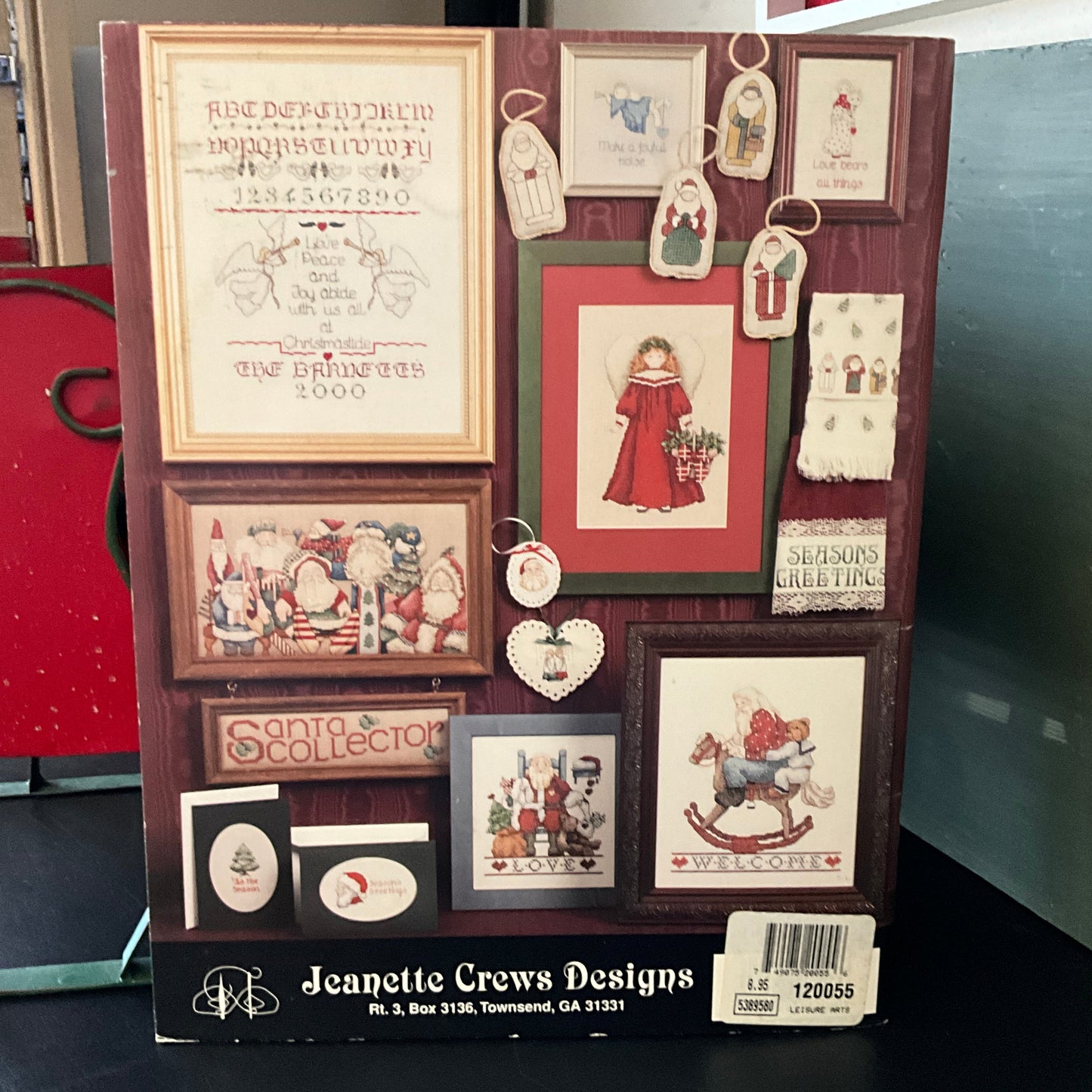 Jeanette Crews Designs choice vintage counted cross stitch charts*