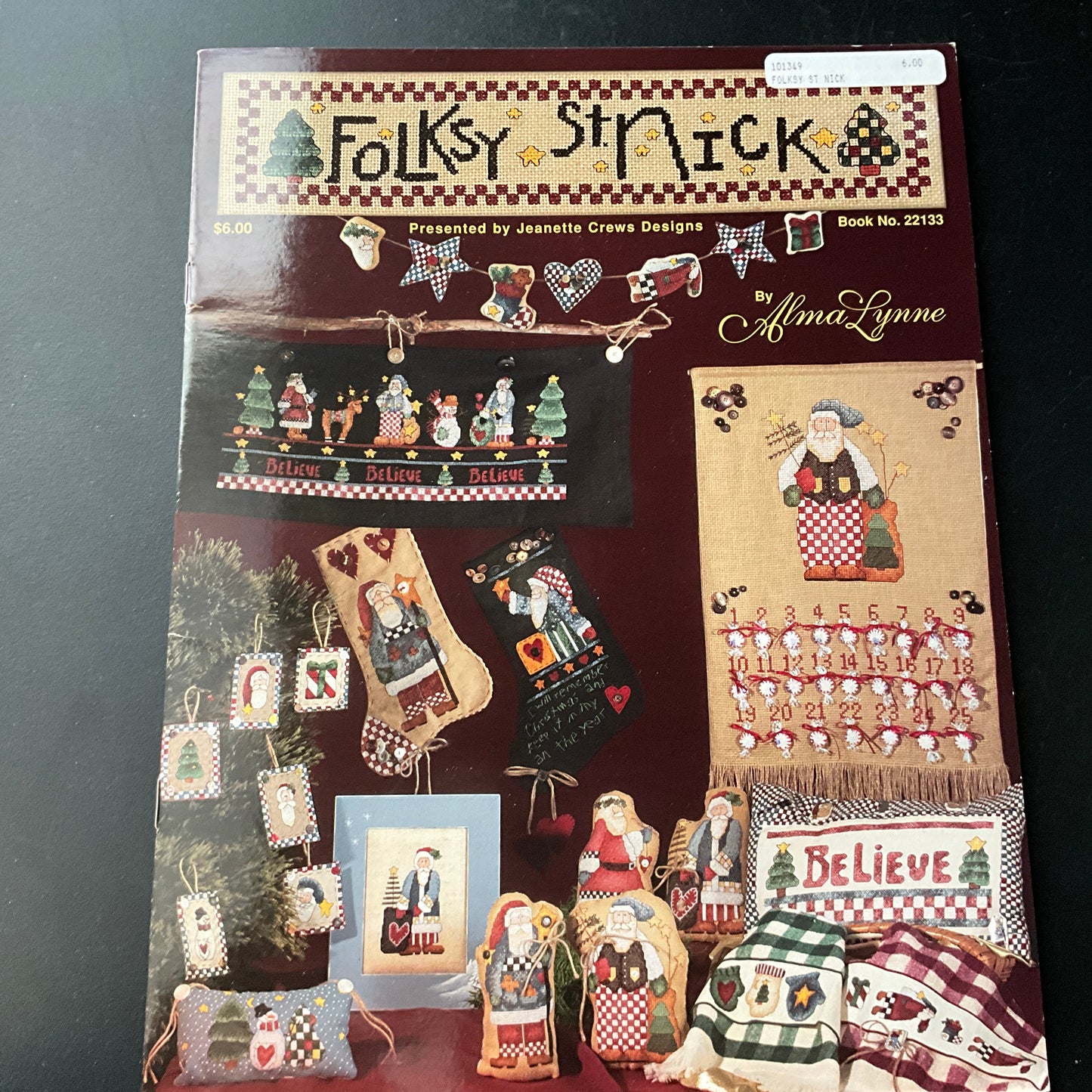 Jeanette Crews Designs choice vintage counted cross stitch charts*