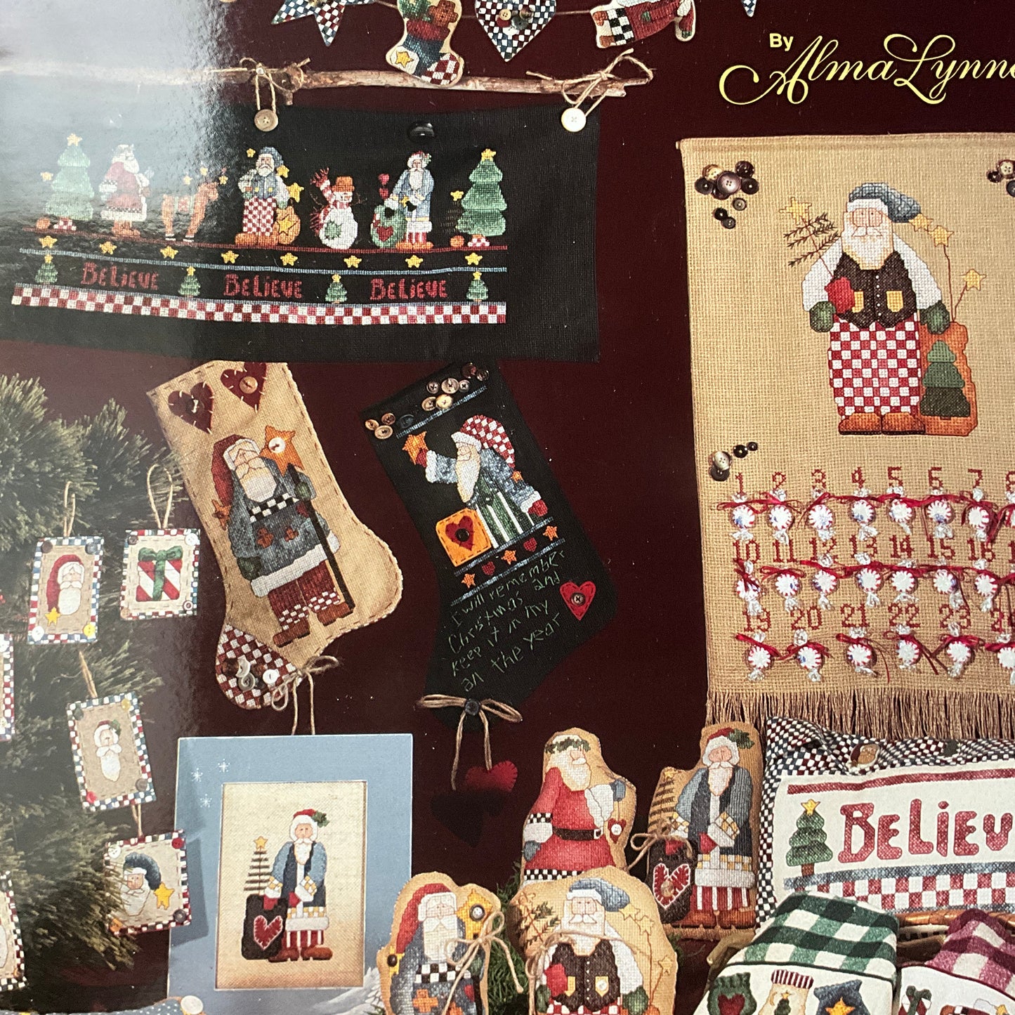 Jeanette Crews Designs choice vintage counted cross stitch charts*