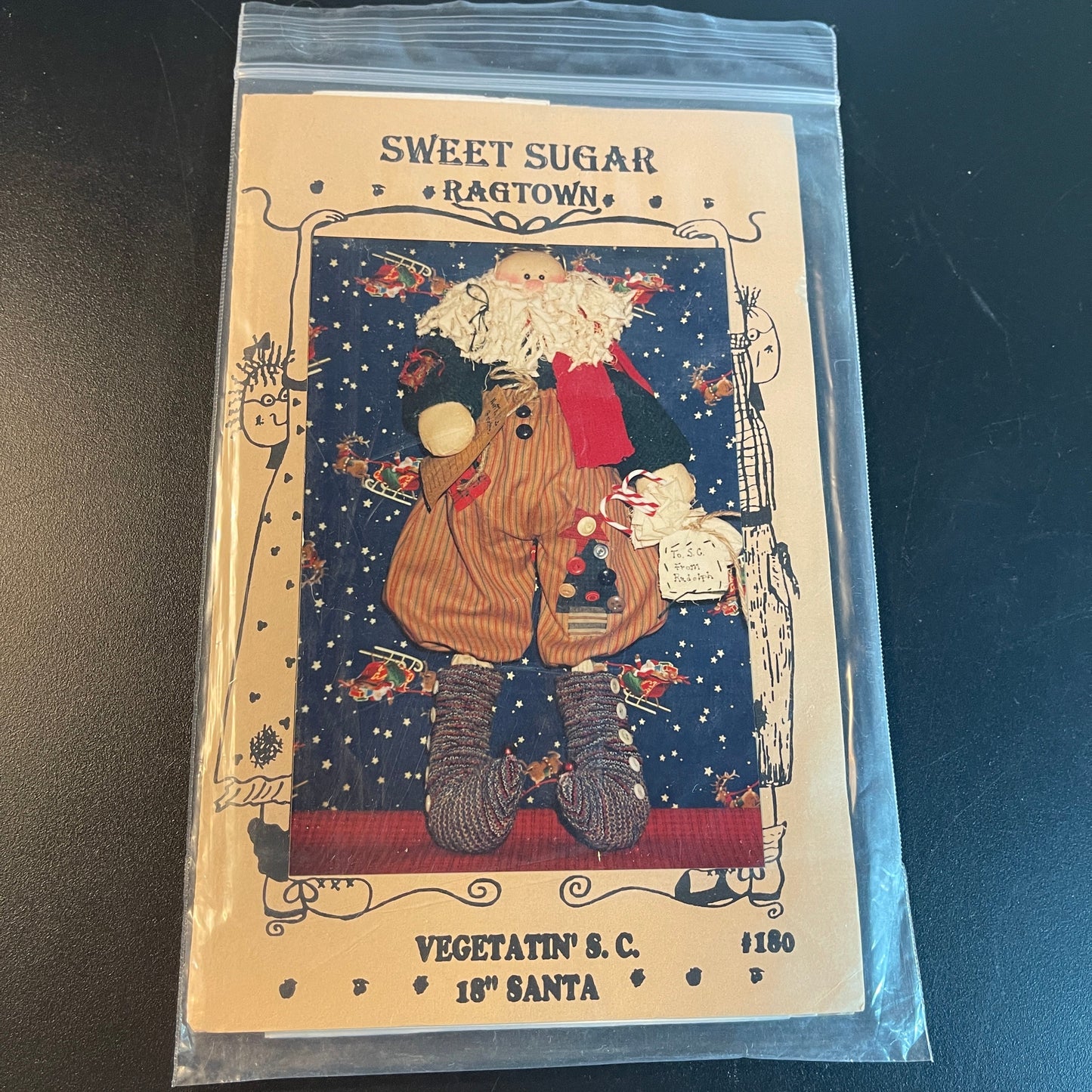 Santa Claus choice doll and or applique patterns see pictures and variations*