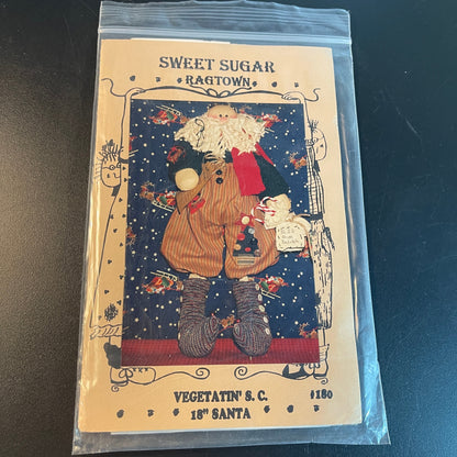 Santa Claus choice doll and or applique patterns see pictures and variations*