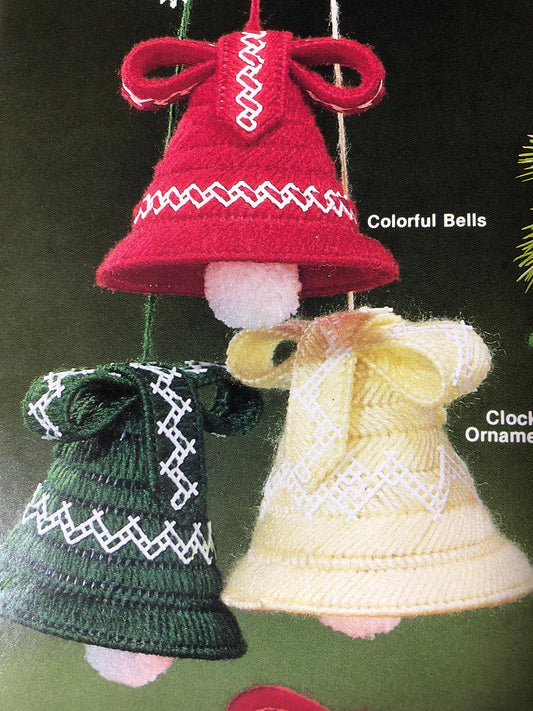 Mangelsen's Holiday Stitches on Plastic Canvas And I made it Myself Vintage 1984