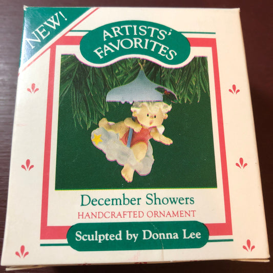 Hallmark, December Showers, Vintage 1987, Keepsake Ornament, QX4487*
