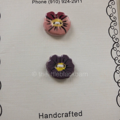 Lot of Decorative Buttons, Baby Metas, Hand-Crafted Flowers, Etc.*