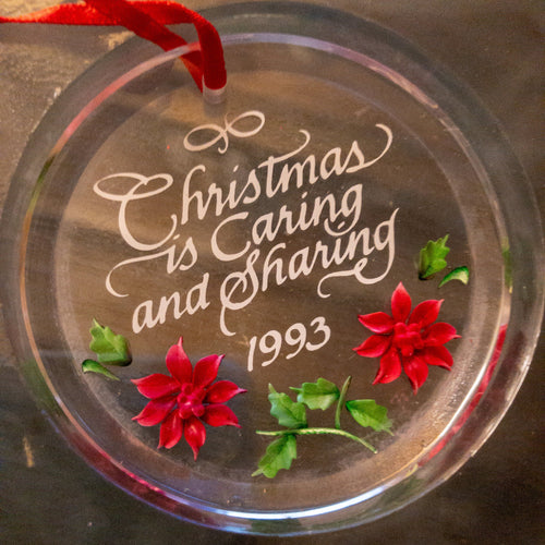 Carlton Cards, Flower Of The Season, Vintage Heirloom  Collection Ornament