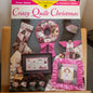 Just Cross Stitch, Crazy Quilt Christmas, Vintage 1992, Counted Cross Stitch Chart