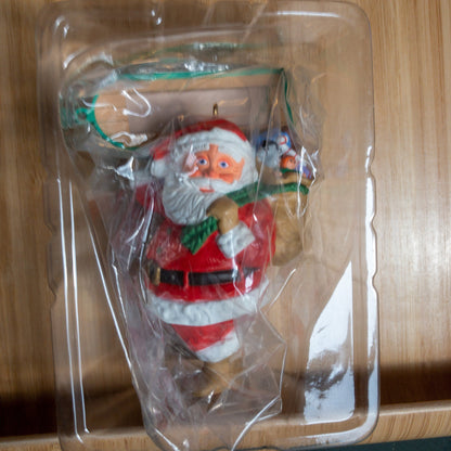 Hallmark, Visit From Santa, Club, Vintage 1989, Keepsake Collectors Club Ornament, QXC5802