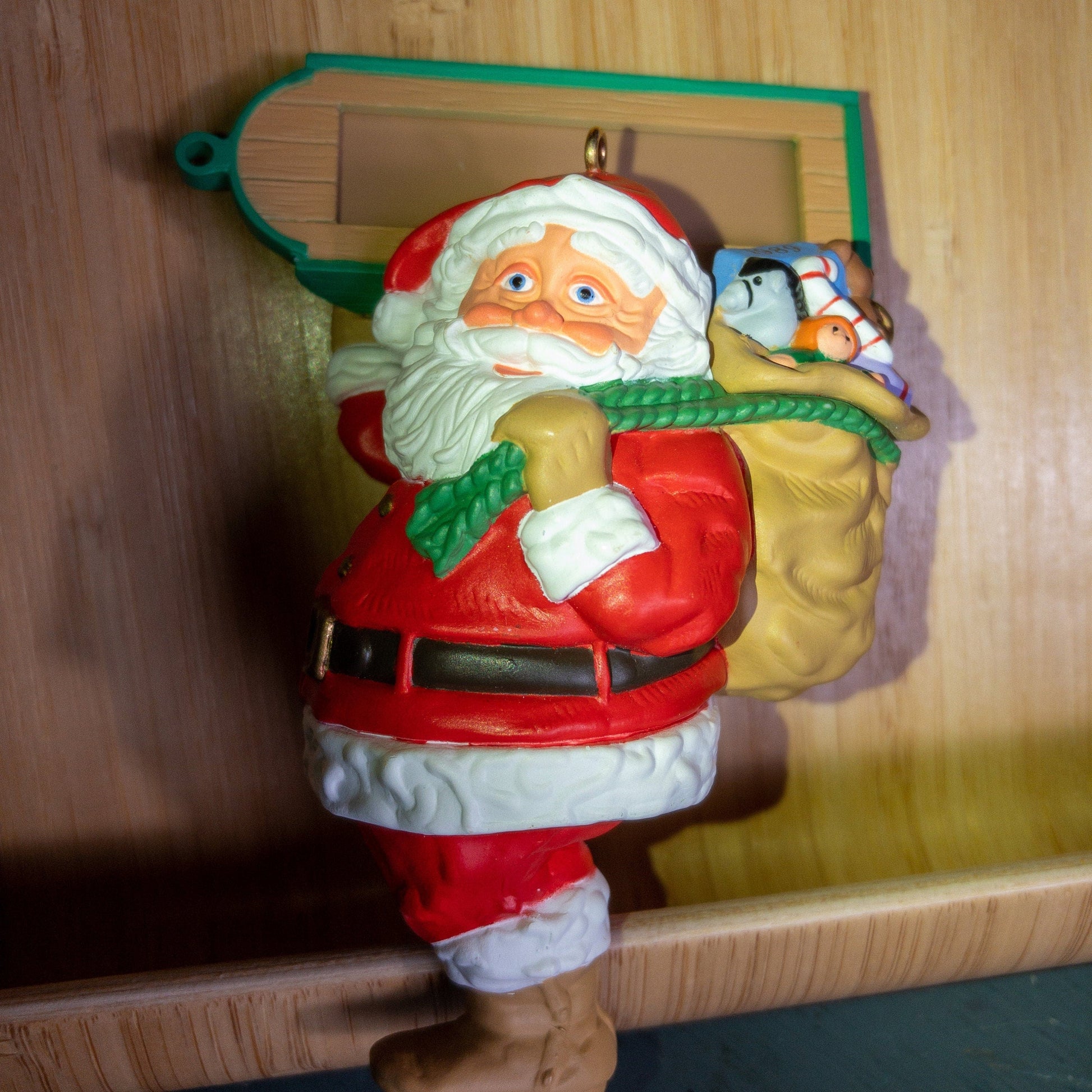 Hallmark, Visit From Santa, Club, Vintage 1989, Keepsake Collectors Club Ornament, QXC5802