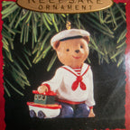 Hallmark, The Bearingers of Victoria Circle, Set of 3 Vintage 1993, Keepsake Ornaments*