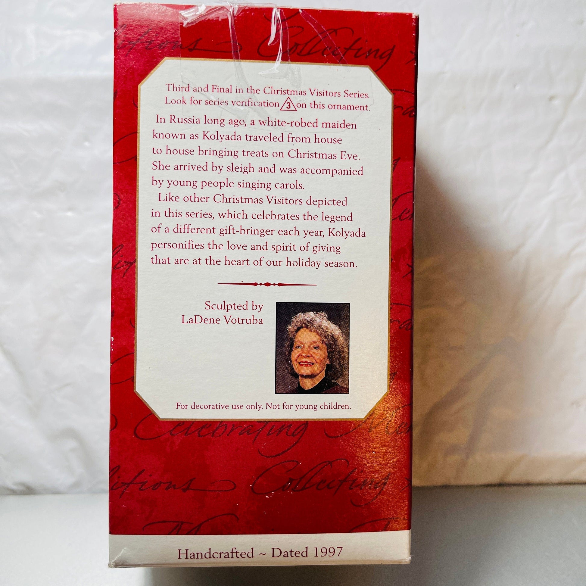 Hallmark, Kolyada Christmas Visitors, Dated 1997, Keepsake Ornament, QX6172