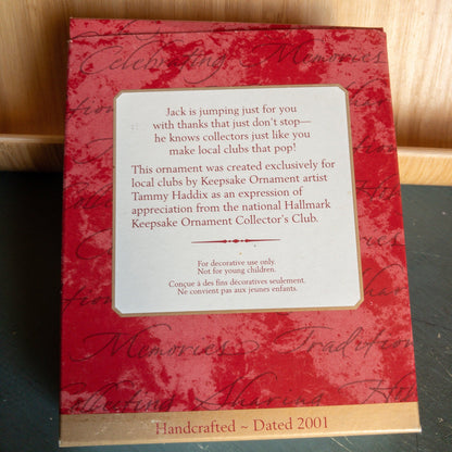 Hallmark, Local Clubs Pop, LOCAL CLUBS, Dated 2001, Keepsake Ornament, QXC4512B