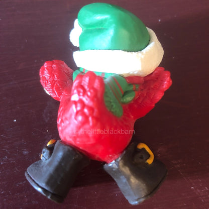 Hallmark, Redbird with Snowball, Vintage 1981, Merry Miniatures, Ornament, XHA3405*