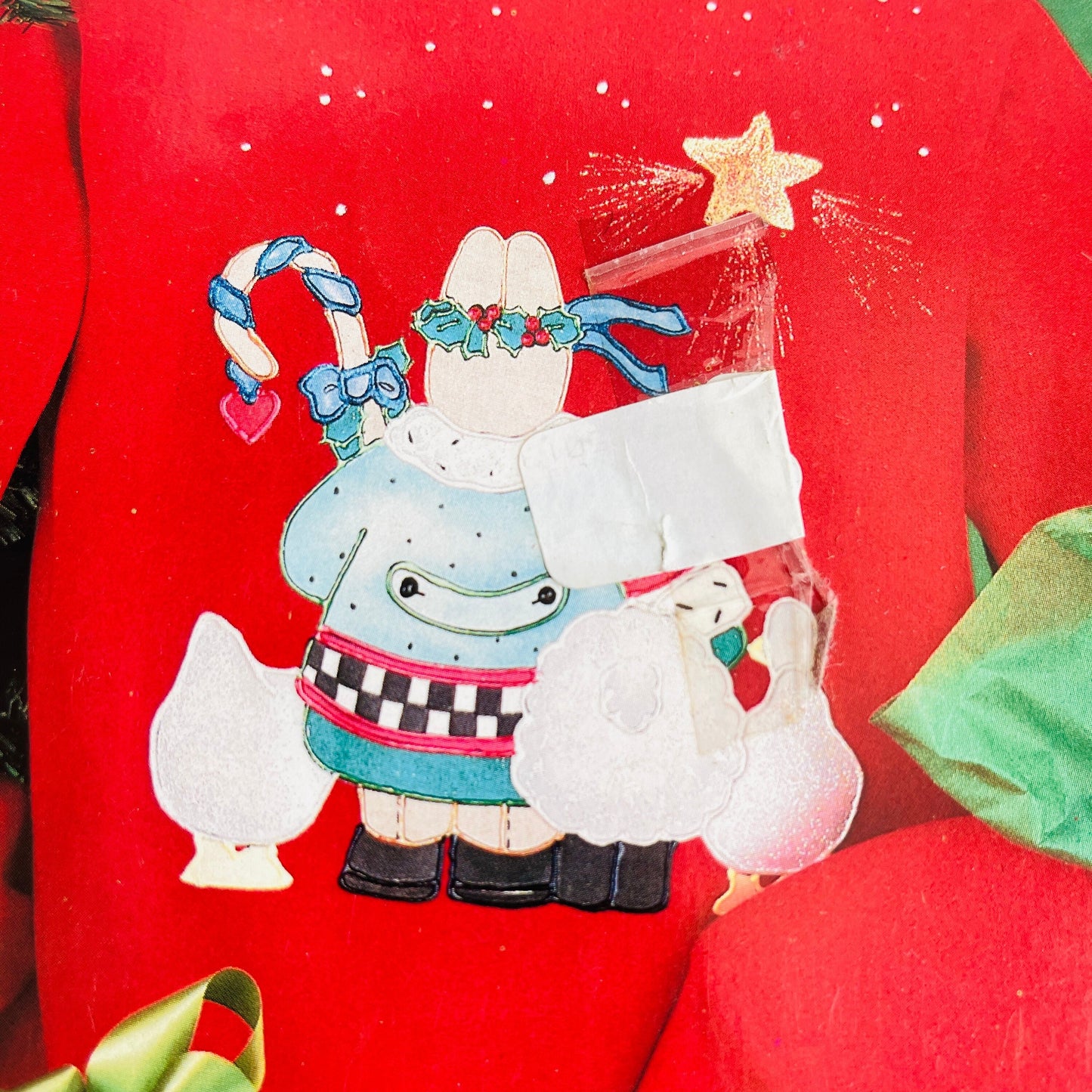 Daisy Kingdom, Hunny Bunny Noel, Vintage, No Sew Applique'