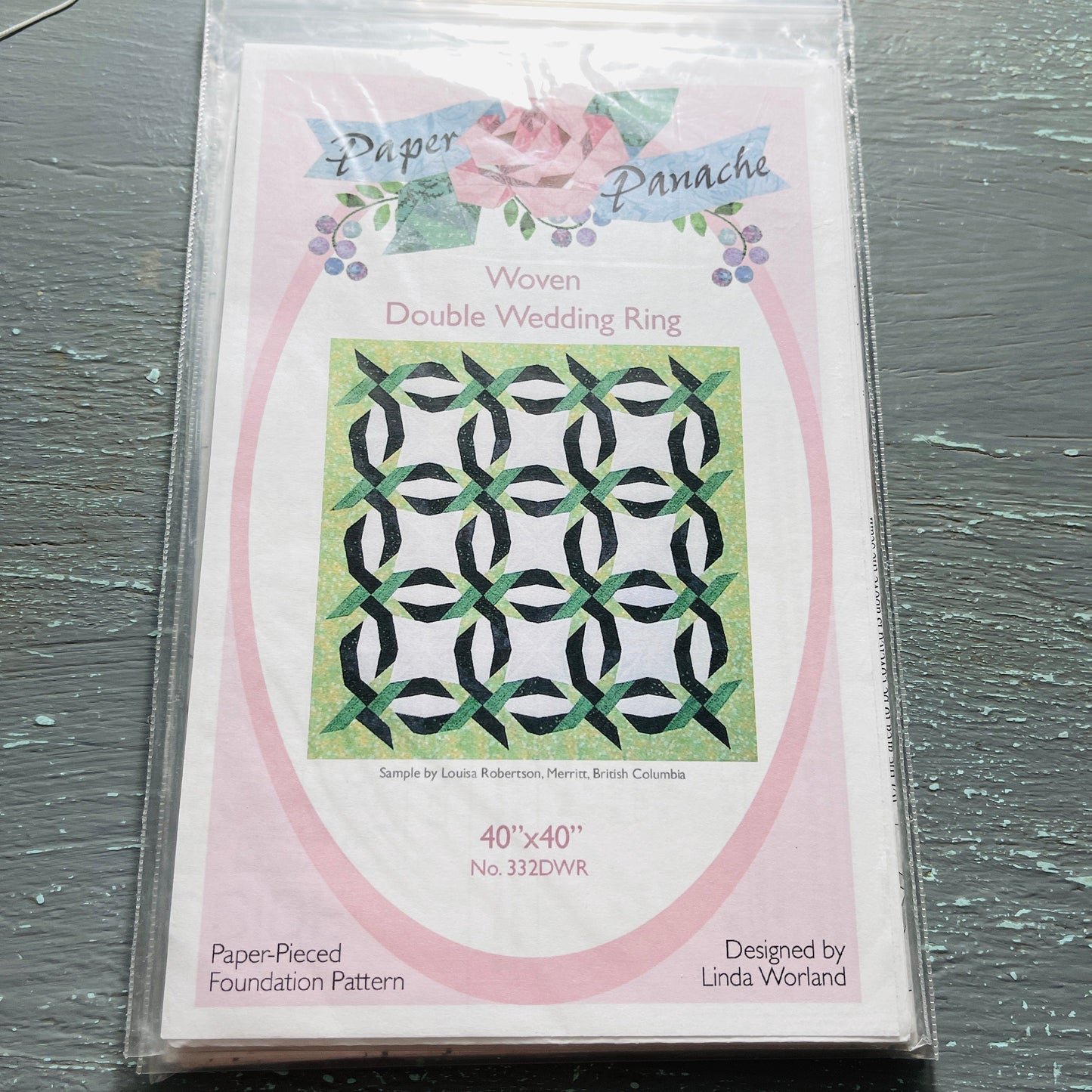 Paper Panache Patterns, Quilting Pattern Choice 0f 3, Paper Pieced Foundation Patterns,, See Description*