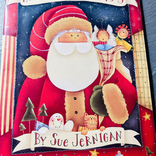 Holiday-Heartwarmers 3, By Sue Jernigan, Painting Patterns Book, OOP
