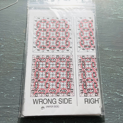 Paper Panache Patterns, Quilting Pattern Choice 0f 3, Paper Pieced Foundation Patterns,, See Description*