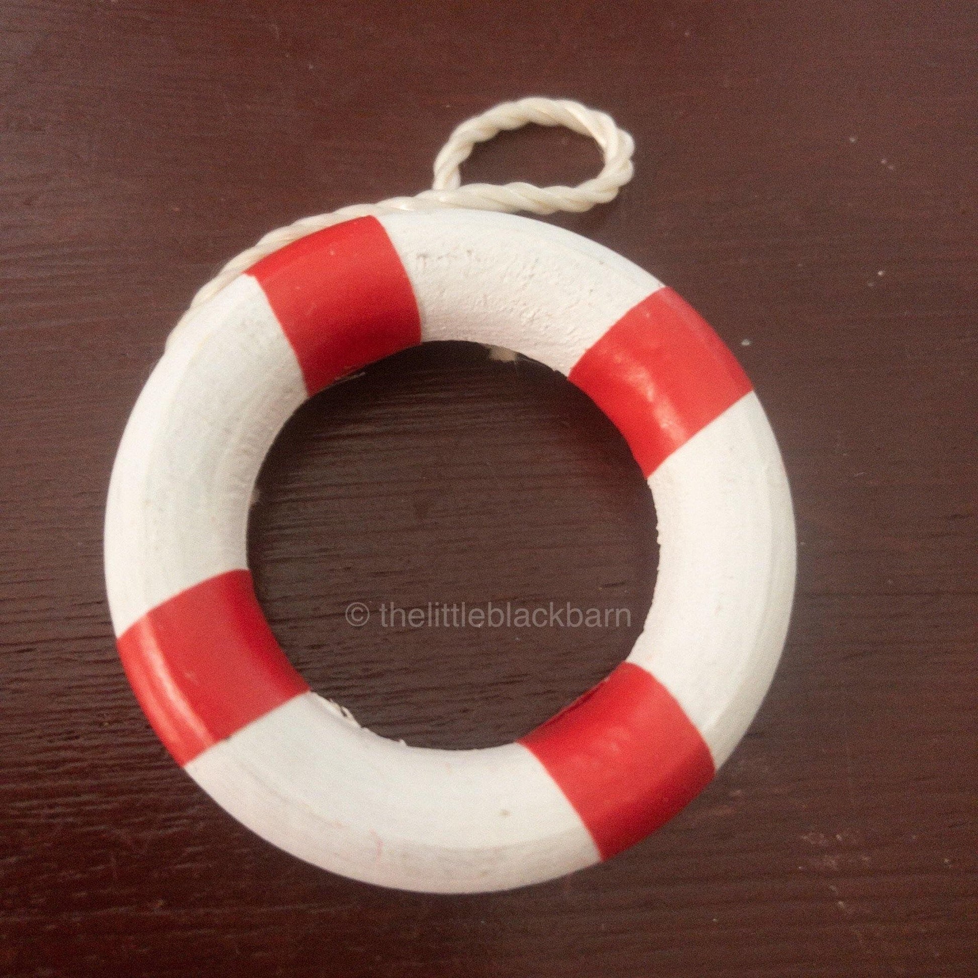 Life Buoy, Vintage Ornament
