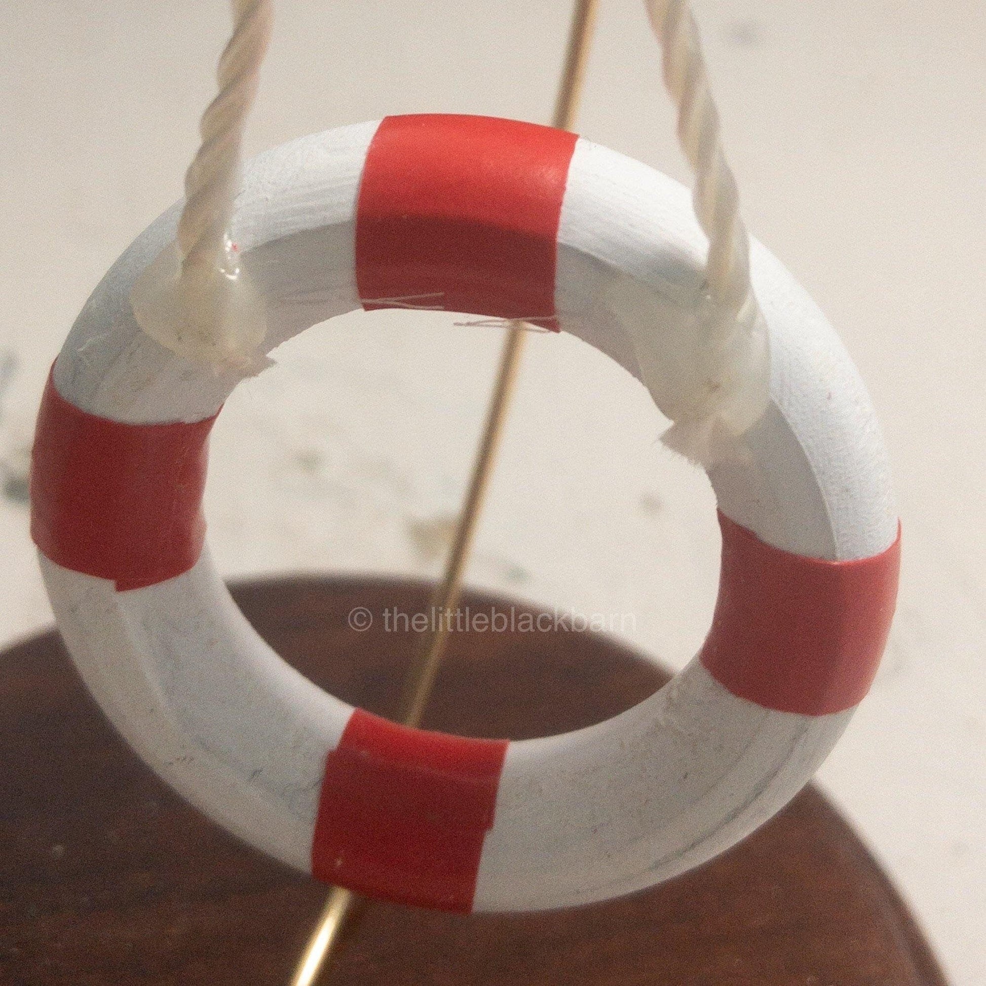 Life Buoy, Vintage Ornament