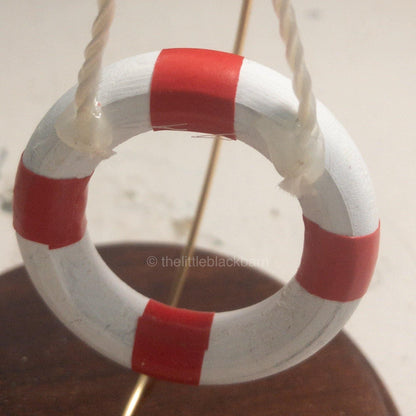 Life Buoy, Vintage Ornament