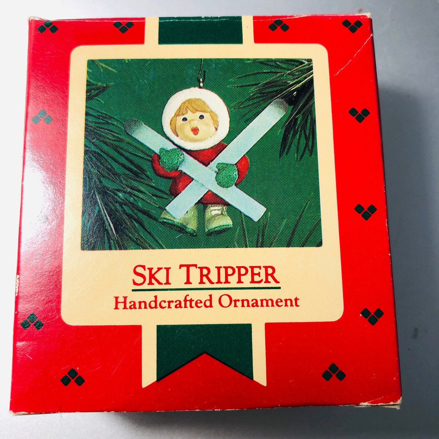 Hallmark, Ski Tripper, Vintage 1986, Keepsake ornament, QX420-6