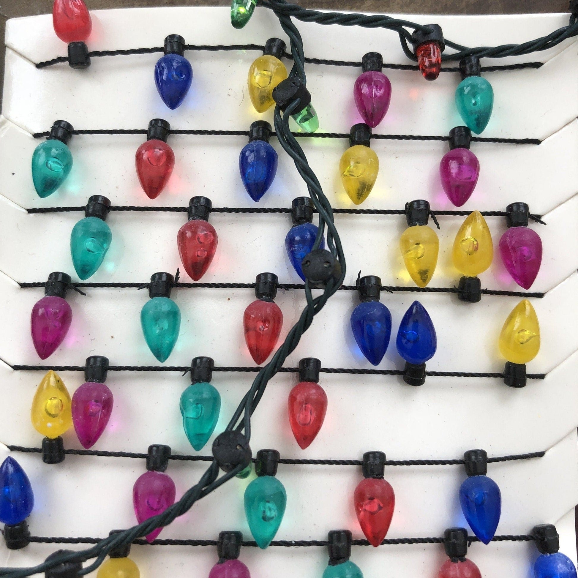 Set of 5 Mini Decoration Packs and a String of Battery Powered Mini Lights (Yes they work!)