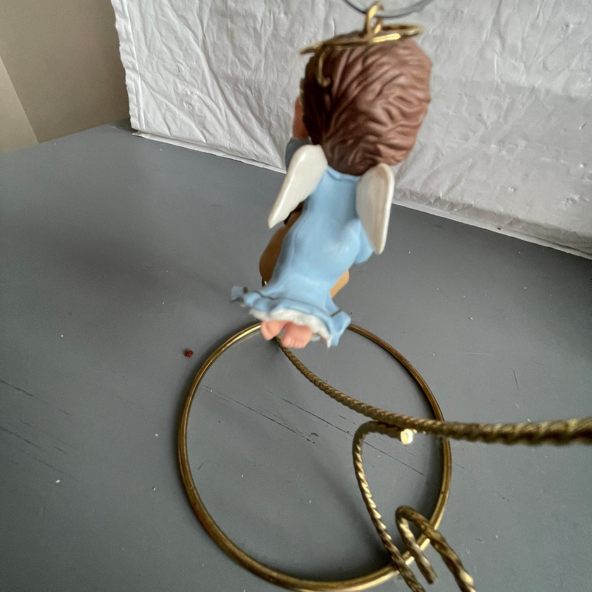 Hallmark Starlight Angel - Lighted, Vintage 1990 Keepsake Ornament QLX7306